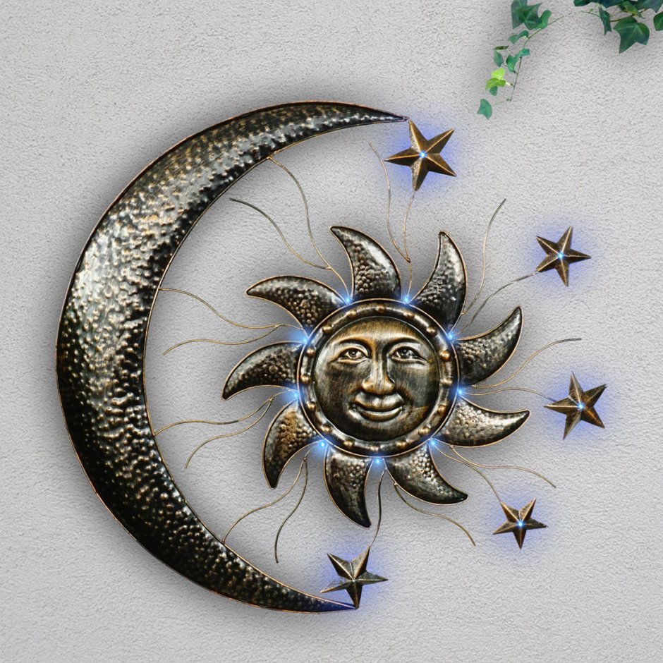 Панно солнце и Луна