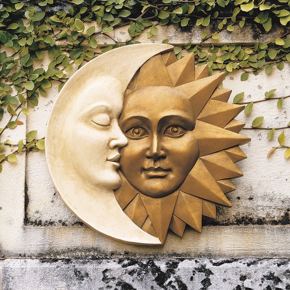 Панно солнце и Луна
