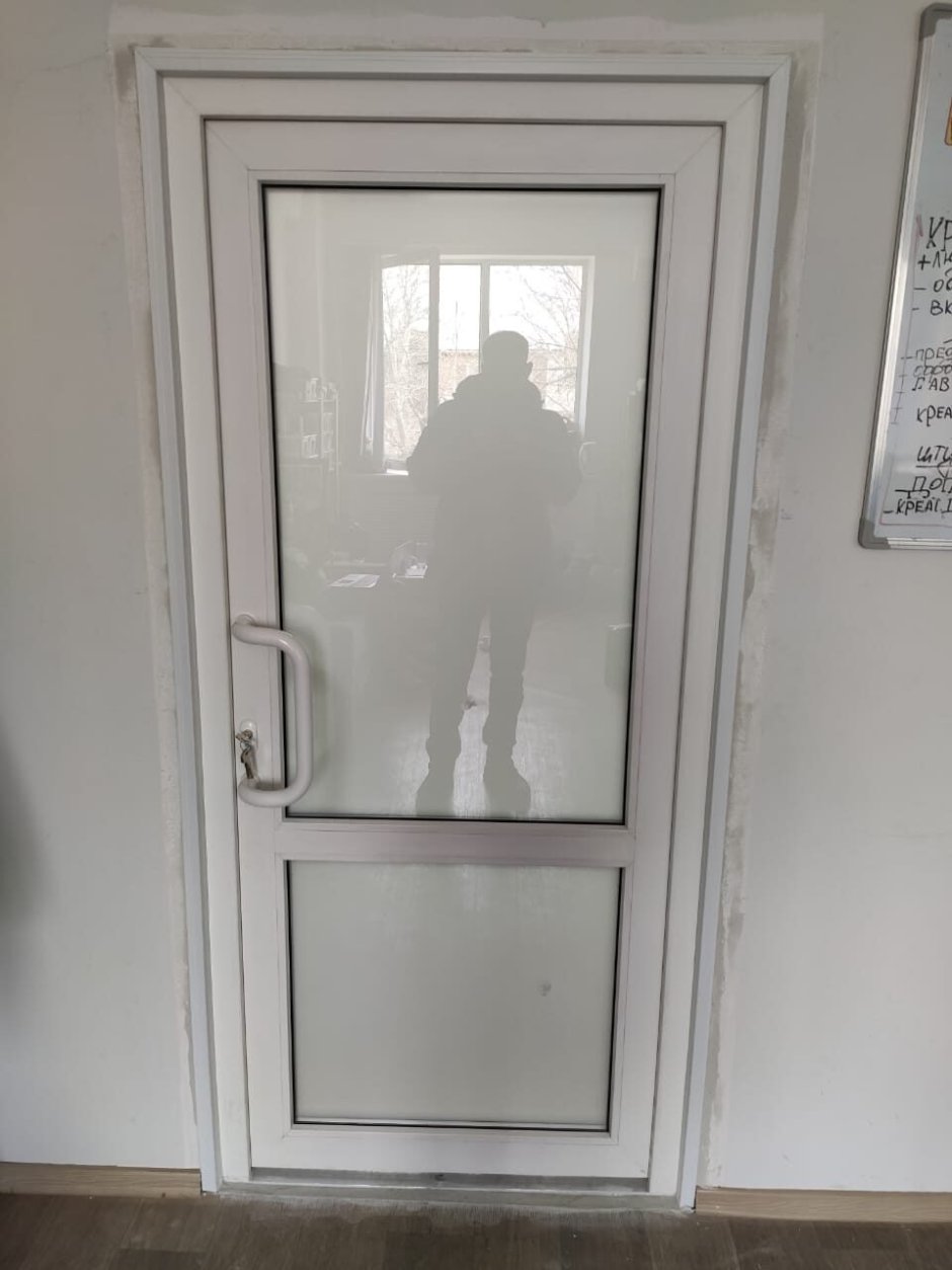 Пластиковые двери Фогель входные белая 90 нв 210