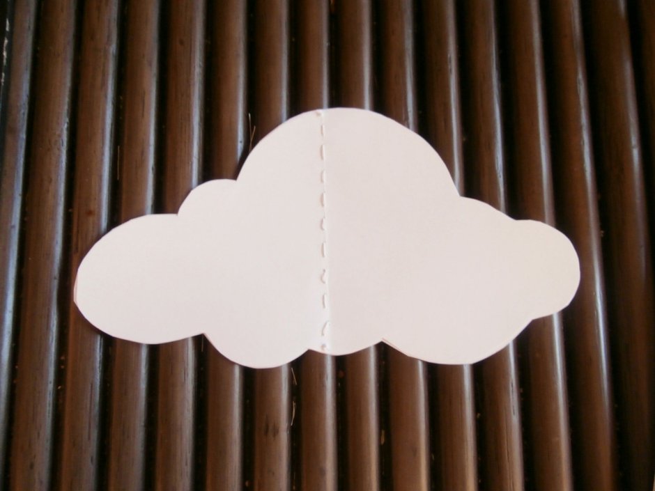 Облака из картона