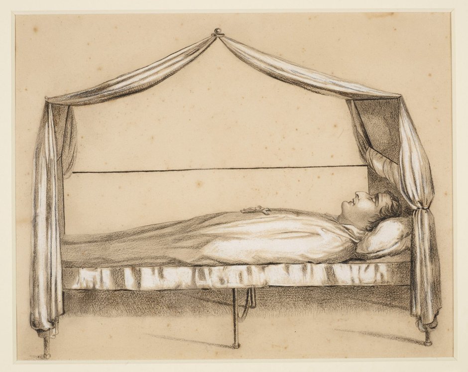 Царская кровать рисунок