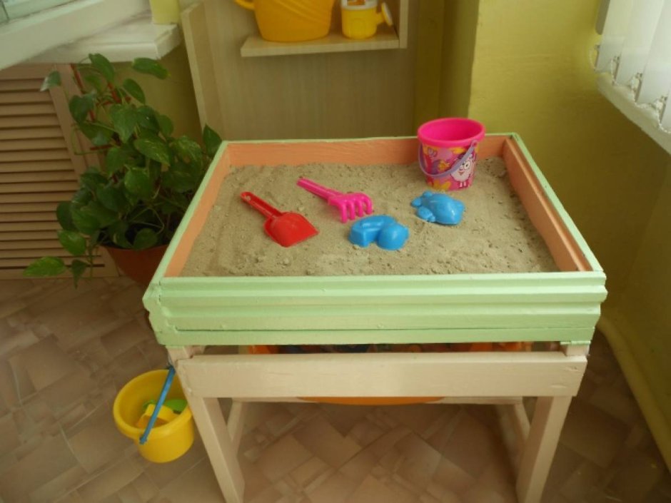 Стол с песком для детского сада