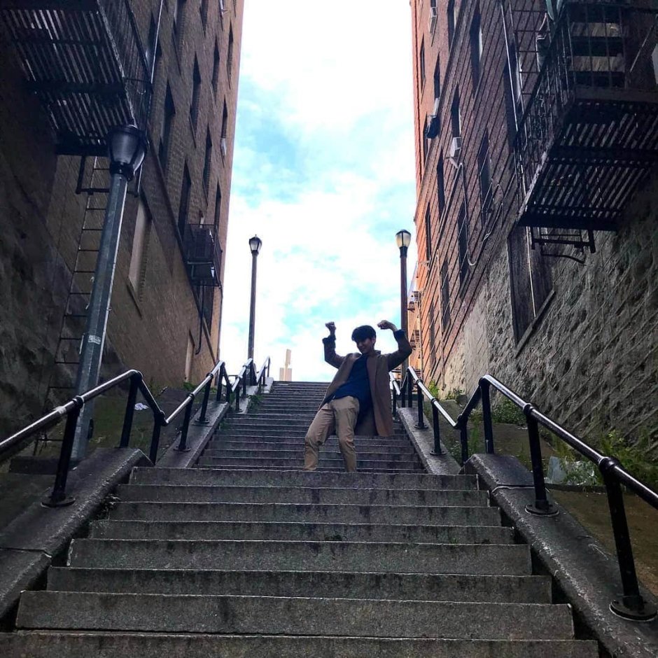 Бронкс Нью-Йорк лестница