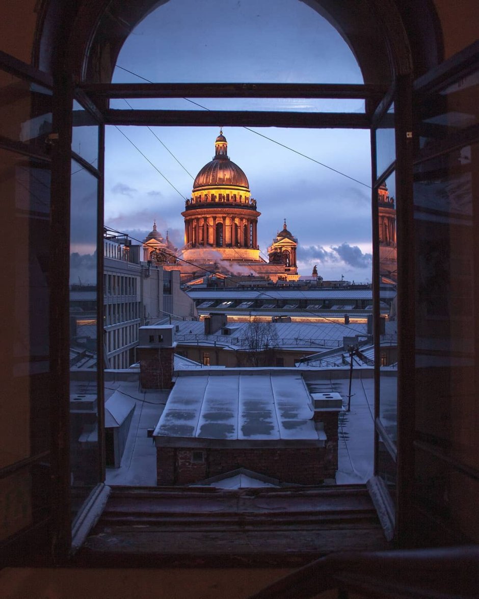 Крыши Петербурга Исаакиевский собор