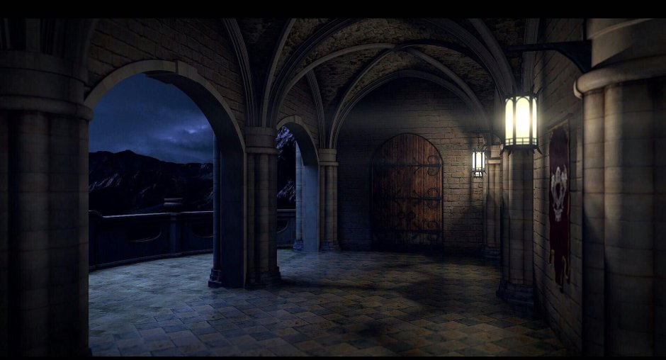 Тёмный коридор Хогвартса