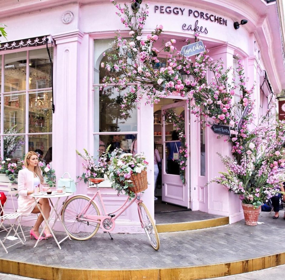 Кафе Peggy Porschen Cakes, Лондон