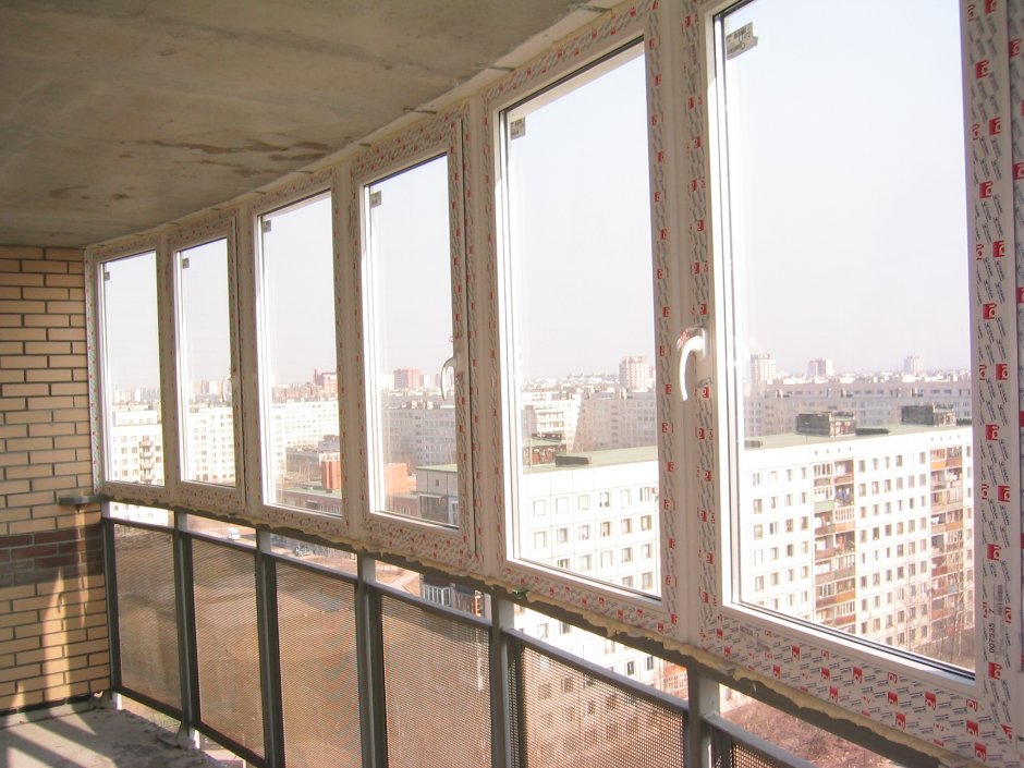 Утеплённая лоджия с панорамными окнами