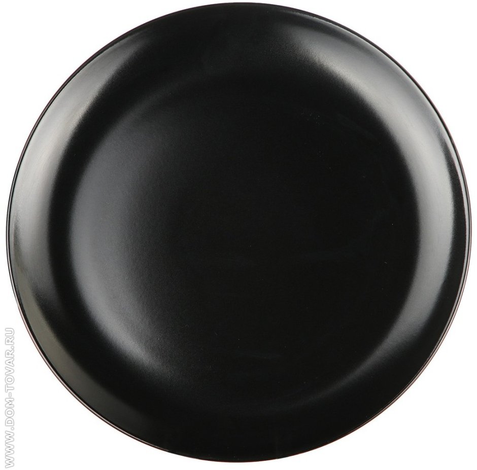 Тарелки Нуар черные