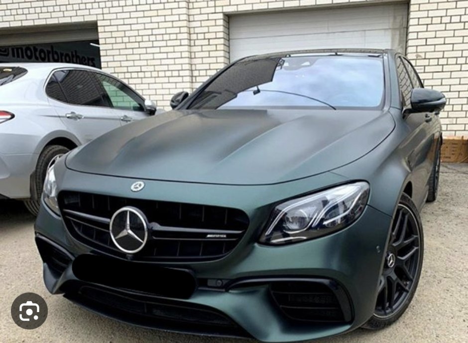 Mercedes e63 Green