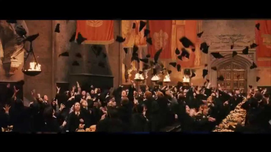 Гарри Поттер Хогвартс главный зал и шляпа