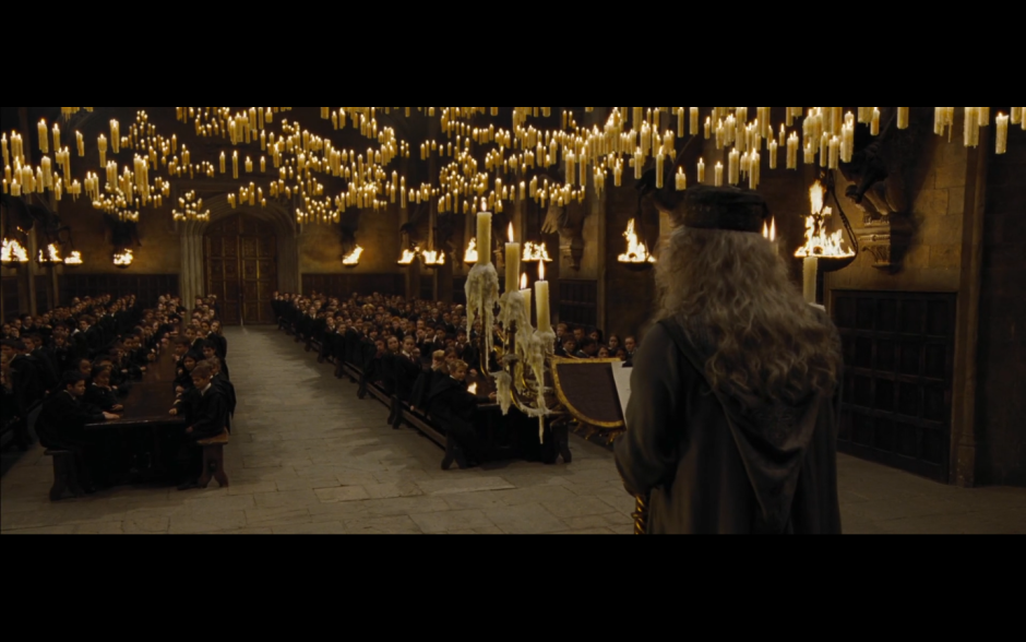 Гарри Поттер пир в большом зале