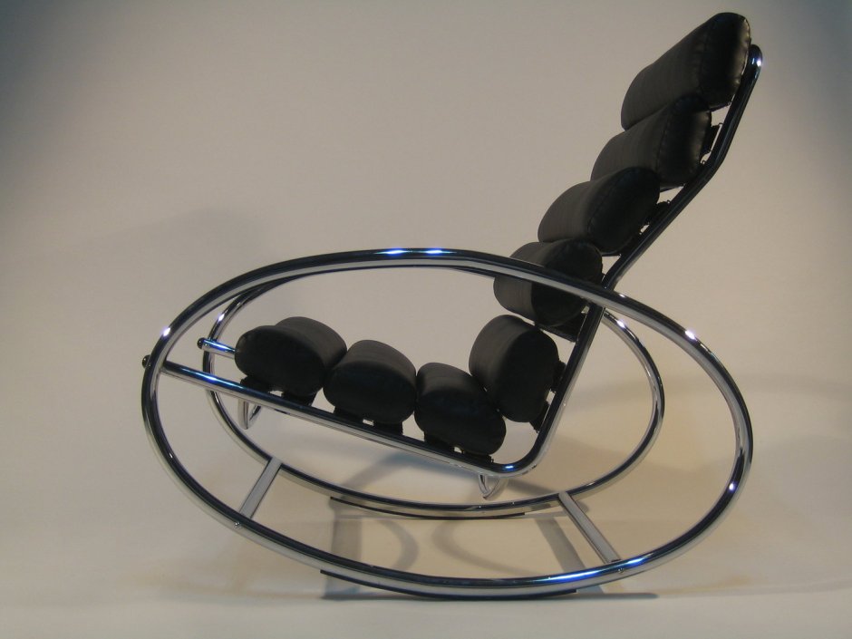 Кресло-качалка из металла Lux-4 (020.004)