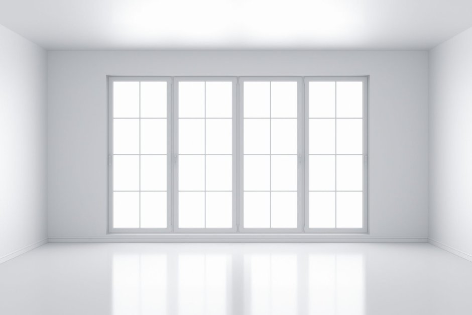 Белая стена с окном